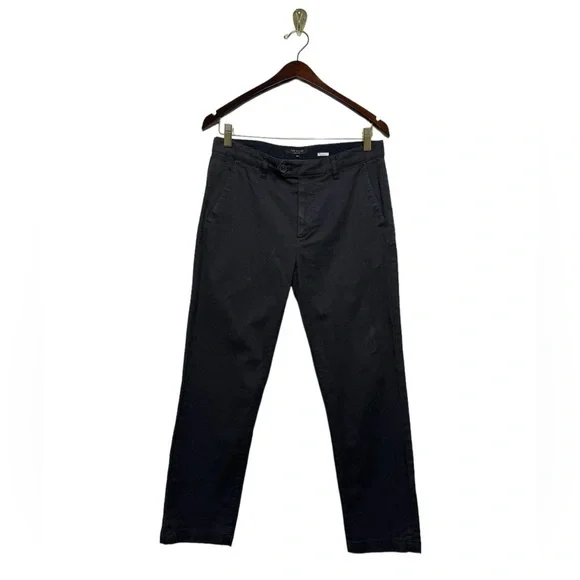 TED BAKER LONDON Saba Semi-Plain Weave Slim Fit Trousers Navy 30R